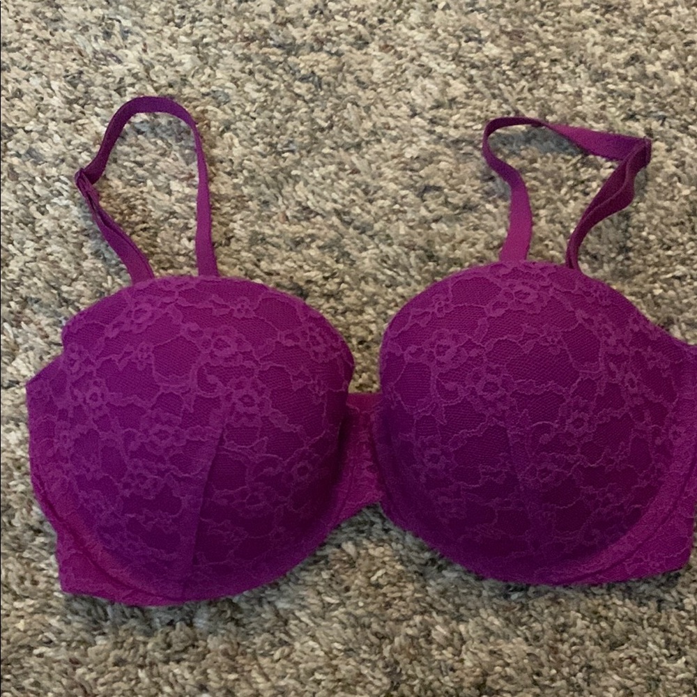 Victoria Secret Purple Lace Bra